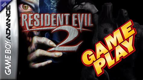 Resident Evil 2 Gba Demo Gameplay Youtube