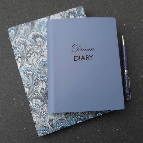 Personalised Dream Diary Leather Diary Journal Leather Journal