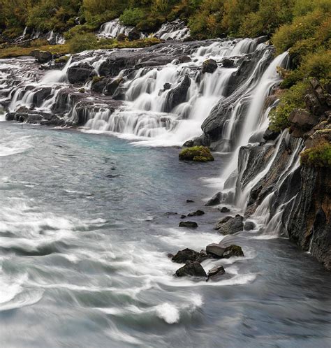 Barnafoss Waterfall Iceland 8195 Photograph By Bob Neiman Fine Art