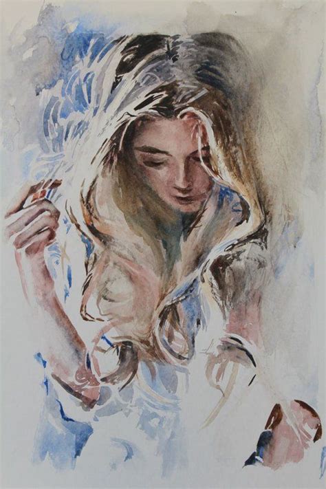 Boyana Petkova Paintings For Sale Artfinder Watercolor Portraits
