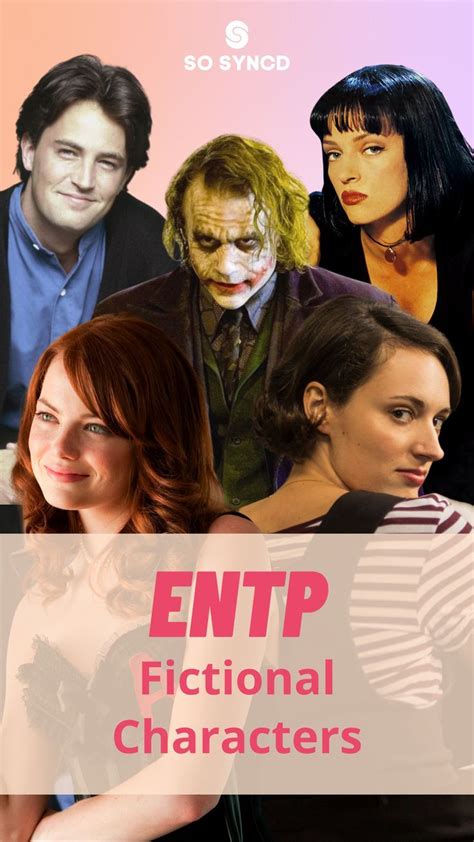 Fictional Characters With The Entp Personality Type In 2022 Entp