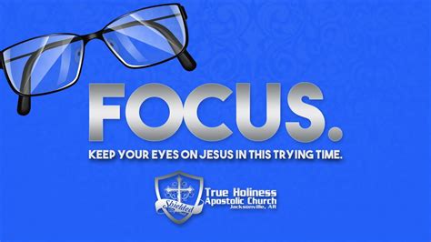 Focus Keep Your Eyes On Jesus Youtube