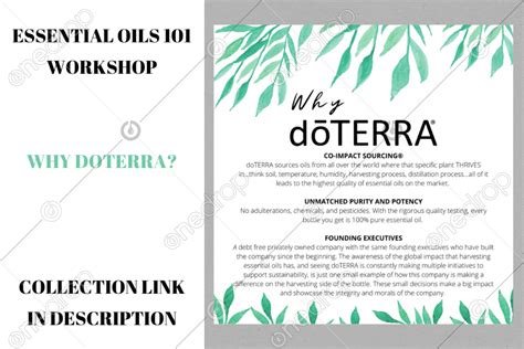 Why Doterra Essential Oils 101 Workshop By Latifa Majedi