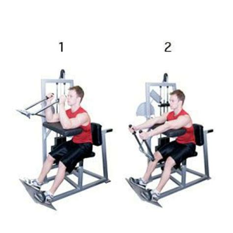 Seated Tricep Extension Machine By Odin S Exercise How To Skimble
