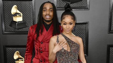 Basically, quavo broke the ice with a snowflake and now they're in love. This Is How Saweetie Says She Knew Quavo Loved Her