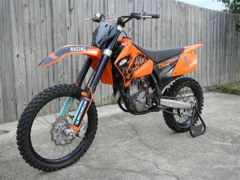 There are many ktm 250 xcf with unique features similar to those sold originally with your bike, which can be used to customize or overhaul your bike's overall design and functionality. 2007 KTM 250 XCF 4-Stroke Dirt Bike for sale on 2040-motos