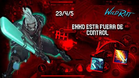 EKKO TIENE UN DAÑO DESCOMUNAL está roto Build Runas 23 KILLS