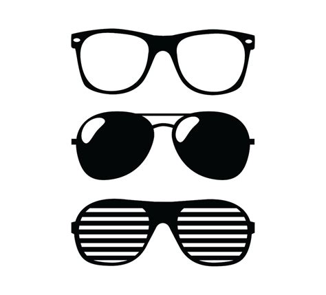 Aviator Sunglasses SVG File for Cricut Vector Icon Printable | Etsy