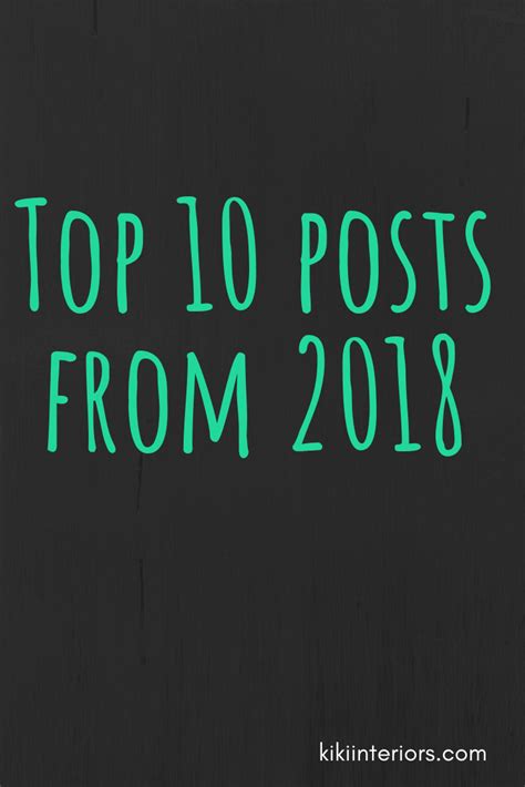 Top 10 Most Popular Posts From 2018