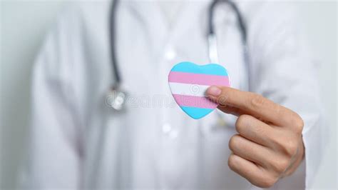 Lgbt Pride Month Or Lgbtq Or Lgbtqia And Health Concept Doctor With