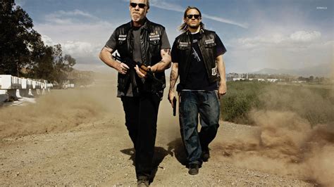Clay And Jax Sons Of Anarchy Wallpaper Tv Show Wallpapers 31334