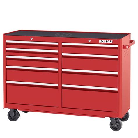 This tool box is available through lowes. Kobalt 2000 Series 52-in W x 37.5-in H 9-Drawer Steel ...