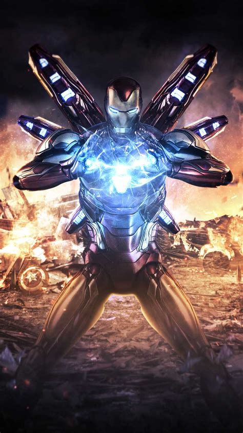 Iron Man Avengers Endgame Fight Iphone Wallpaper Iphone Wallpapers
