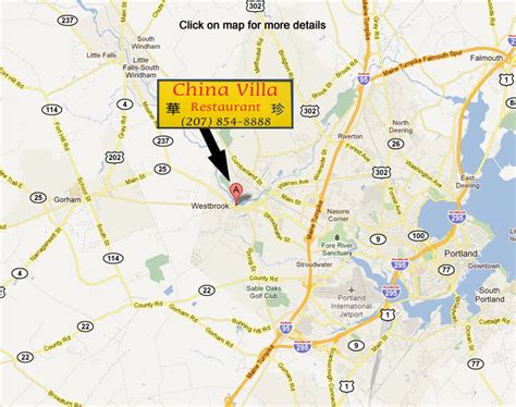 Hunan, szechuan, cantonee specialities and lunch specials. Directions To China Villa Restaurant, Westbrook, Maine ...
