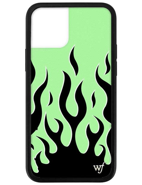 Wildflower Neon Flames iPhone 12 Pro Case - Wildflower Cases