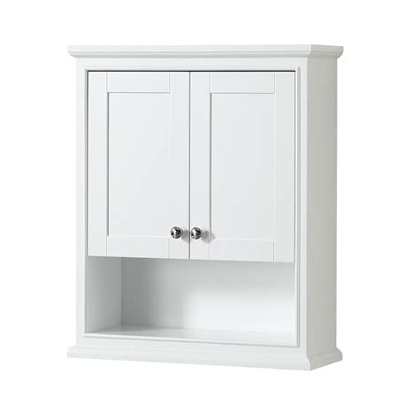 White Bathroom Wall Cabinet Home Design And Decor Martha Stewart