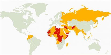 Most Dangerous Countries For Tourists To Visit Business Insider