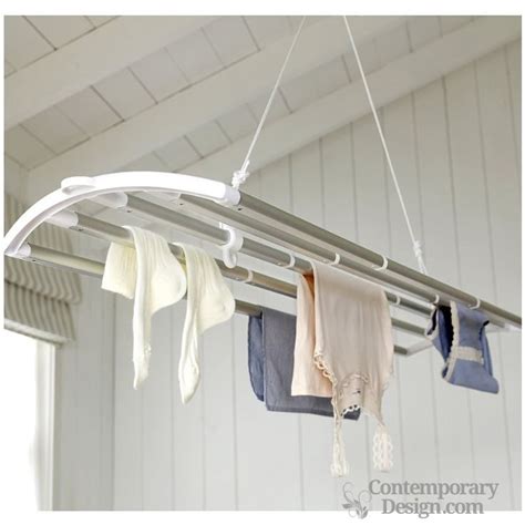 Ceiling mounted pulley clothes airer clothes drying rack airer foxydry mini. Ceiling clothes airer - transform your ceiling into a ...
