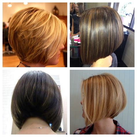 The inverted bob haircuts look entirely great on wavy hair. 20 Best Ideas of Short Bob Hairstyles With Tapered Back