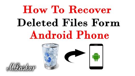 How To Recover Deleted Files On Your Android Phone Very Easy Youtube