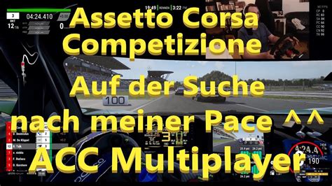 Assetto Corsa Competizione Auf Der Suche Nach Der Sogenannten Pace