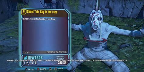 The Fascination Behind Borderlands 2s Face Mcshooty