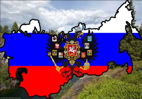 Russian Empire Flag Map By Immapping On Deviantart
