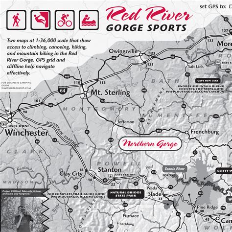 26 Map Of Red River Gorge Maps Database Source