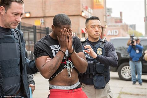 More Than Members Of Two Rival New York Gangs Arrested At Dawn Daily Mail Online