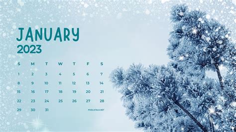 January 2023 Calendar Wallpapers Wallpaper Cave