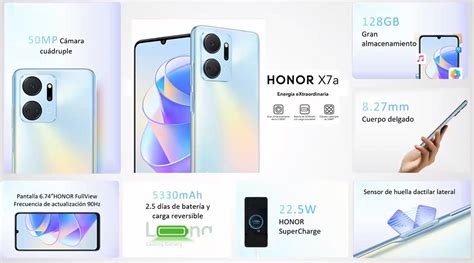 Las Especificaciones Generales Del Honor X7a Techcetera