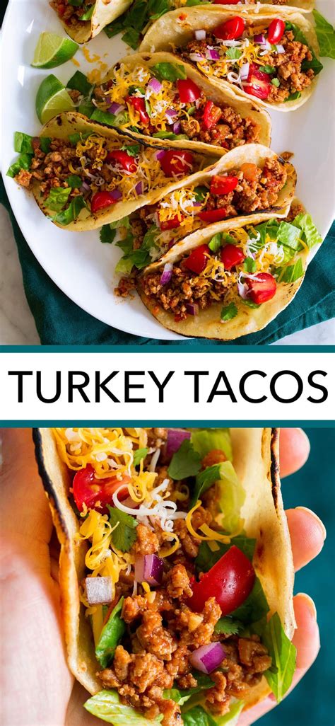 Turkey Tacos Includes A Filling Of Lean Ground Turkey That S Seasoned