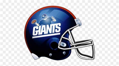 Giants Football Clipart Ny Giants Helmet Logo Free Transparent Png