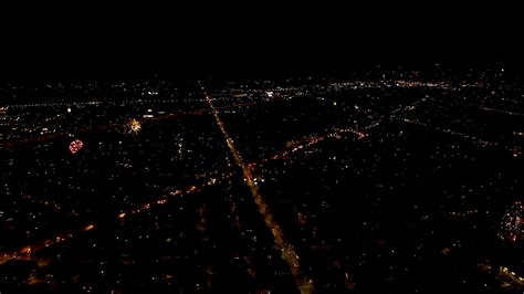 Drones View Of Chicagos Fireworks 2020 Logan Square