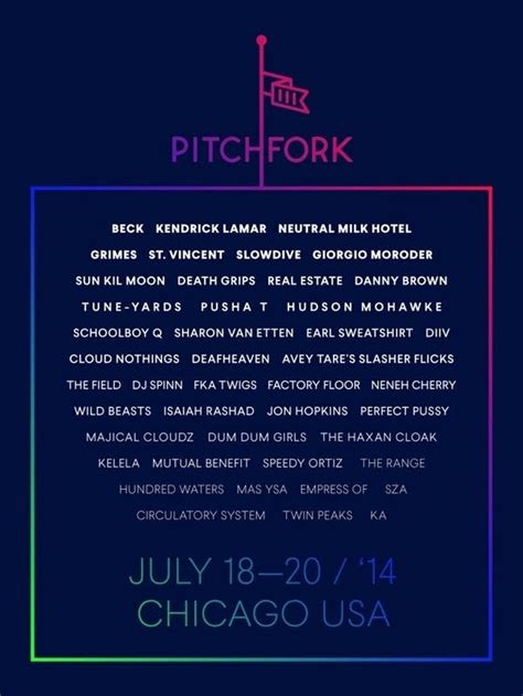 Win 3 Day Passes To Pitchfork Music Festival In Chicagos Union Park