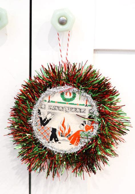 Retro Ribbon Spool Ornament Holiday Crafts Diy Holiday Crafts Ts