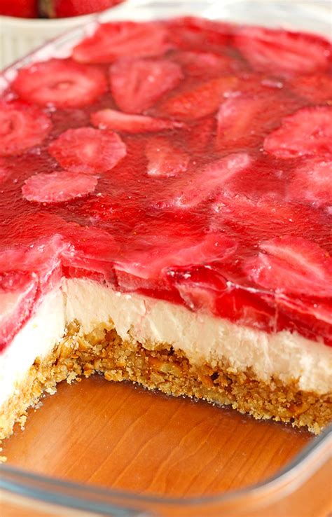 The Most Satisfying Strawberry Pretzel Jello Dessert How To Make Perfect Recipes