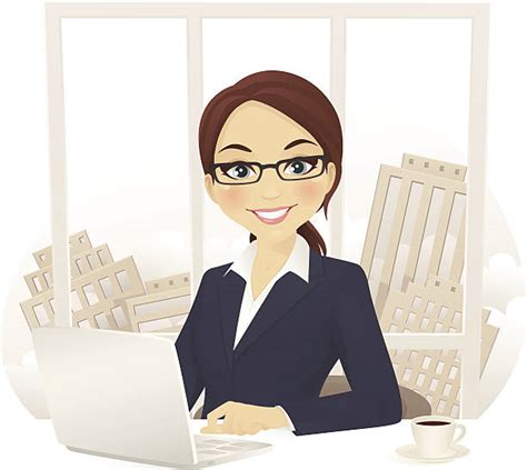 Secretary Clip Art Vector Images And Illustrations Istock