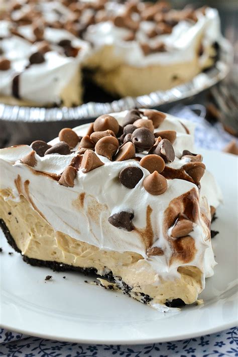 This chocolate peanut butter pie hits all the notes of flavor in a dessert! No-Bake Peanut Butter Pie - Mother Thyme