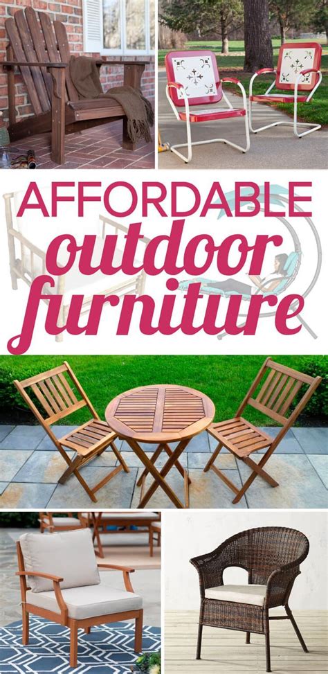 Stylish and Affordable Outdoor Furniture | Designertrapped ...