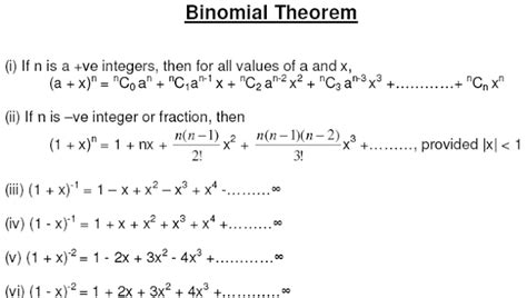 Binomial Expansion Equation