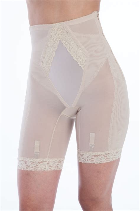 299 Custom Maid Women`s Extra Support Long Leg Girdle With Side Zipper