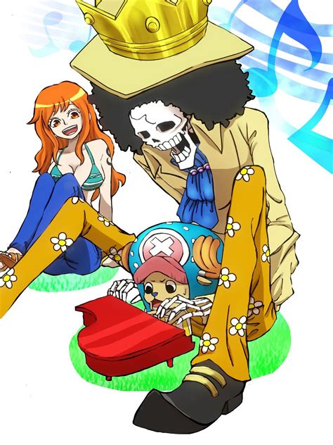Nami Tony Tony Chopper Brook Strawhat Pirates Mugiwaras One Piece One