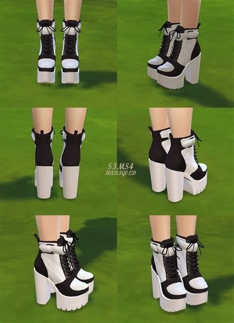 Chunky Sneakers Heels At Marigold Sims 4 Updates