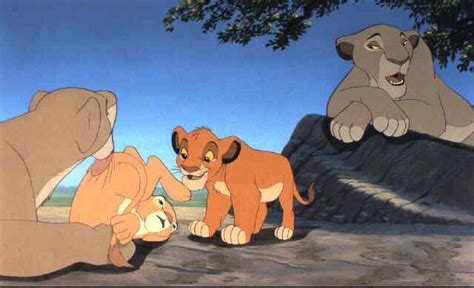 Bonhams The Lion King An Animation Cel Of Sarabi Simba Sarafina