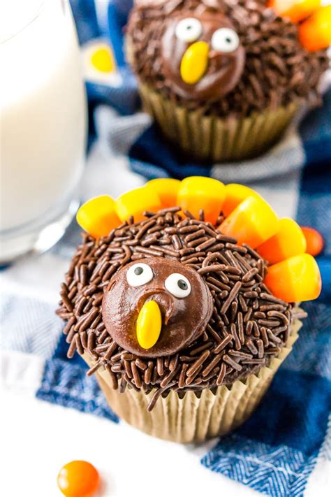 turkey cupcakes recipe and tutorial sugar and soul co