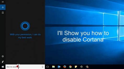 Disable Cortana And Get Search Box Search Icon Back Windows Update Group Policy