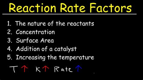 The rate of reaction can be determined by the following two methods:physical methods and chemical methods. Factors Affecting the Rate of the Reaction - Chemical ...