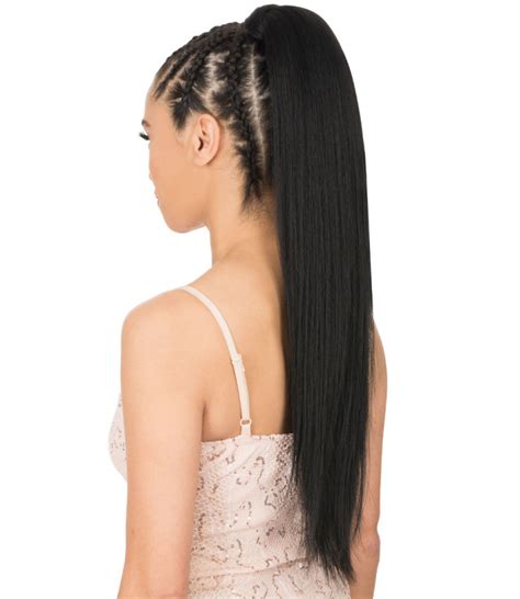 Warp N Tail Natural Yaki Synthetic Ponytail Straight 26 Ladytress