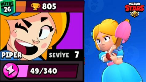 A lot of you guys have been saying that rosa is. PİPER İLE 800 KUPA !! BRAWL STARS - YouTube
